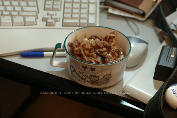 요시노야(吉野家) 규동에 도전…