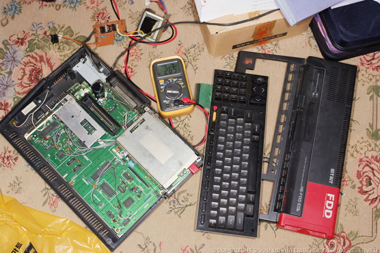 방치해뒀던 MSX의 수리