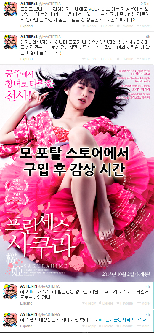 TL흐름으로 살펴보는 사쿠라히메&nbsp;감상