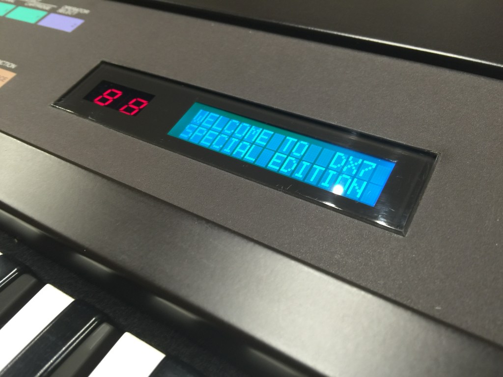 Yamaha DX7 Character LCD&nbsp;Mod.