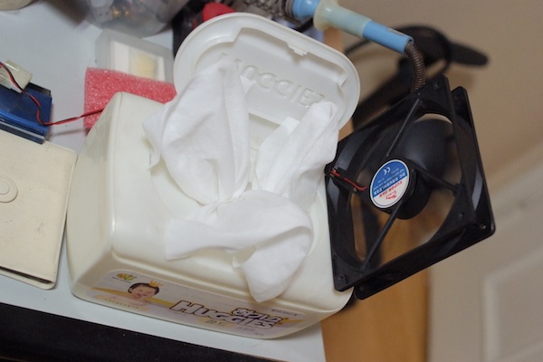 물티슈 통을 이용한 가습기