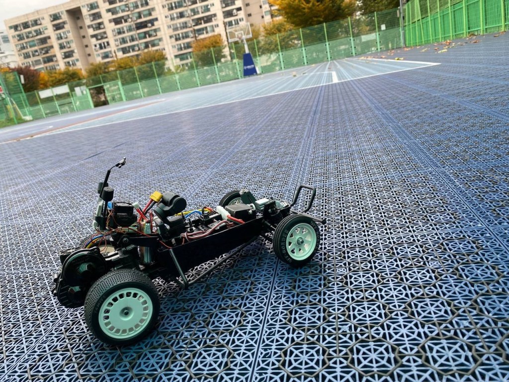 FPV 카메라 장착 후 주행&nbsp;테스트